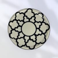 Moroccan Handcrafted Plates - Black and white - Where Elegance Meets Tradition - Image 3
