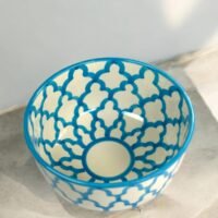 Moroccan Handcrafted Salad Bowl - Image 3