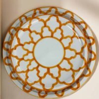 Moroccan Handcrafted Plates – The Warmth of Saffron and the Authenticity of Design - Image 5