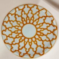 Moroccan Handcrafted Plates – The Warmth of Saffron and the Authenticity of Design - Image 4