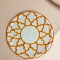 Moroccan Handcrafted Plates – The Warmth of Saffron and the Authenticity of Design - Image 3