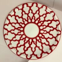 Moroccan Handcrafted Plates – The Elegance of Red and the Authenticity of Design - Image 3