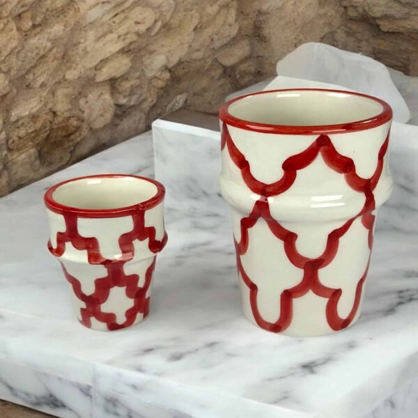 Moroccan Handcrafted Glass – The Intensity of Red and Tradition Reimagined