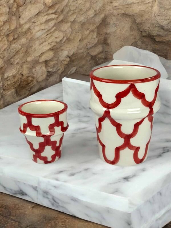 Moroccan Handcrafted Glass – The Intensity of Red and Tradition Reimagined